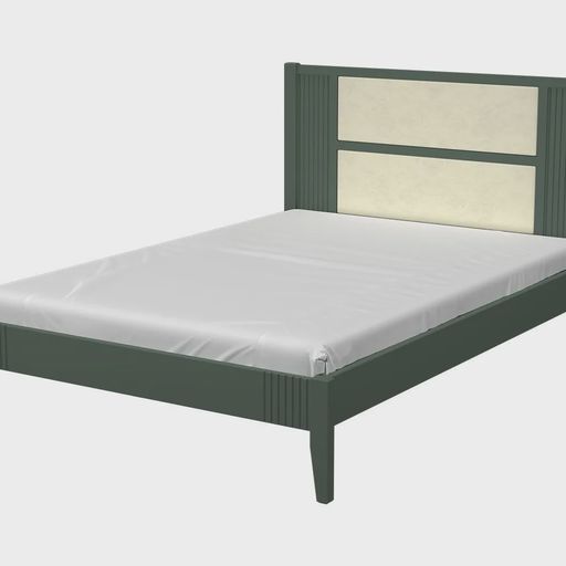 Кровать «Брента», оливковая